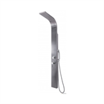 colonna doccia multifunzione g massage inox spazzolato - Edil Casa | Arredo bagno Termoarredi, Design di interni